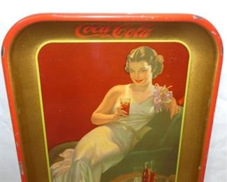 VIEW 3 TOP VIEW 1936 COKE TRAY