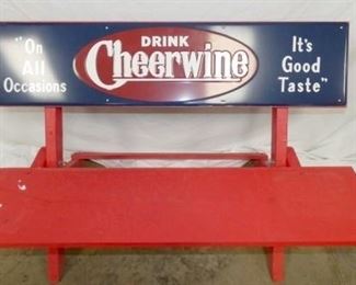 REPLICA CHEERWINE BENCH