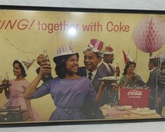 36X20 COCA-COLA ZING! CARDBOARD