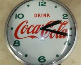 22IN. COCA-COLA CLOCK