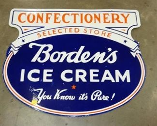 36X30 PORC. REPLICA BORDENS ICE CREAM SI