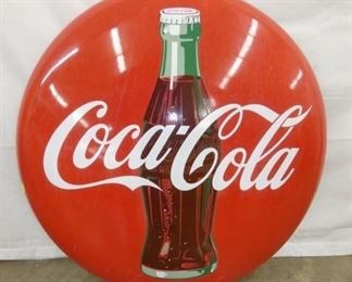 36IN. PORC COKE BUTTON W/BOTTLE