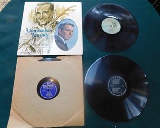 Four LP Records including Frank Sinatra