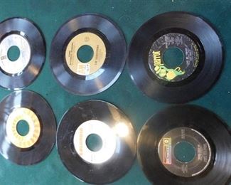 Six 45 RPM Records including Tommy James & The Shondells