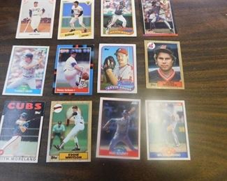 12 Baseball Cards including Kurt Stillwell