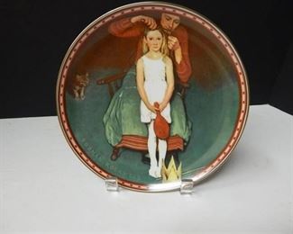 1987 Collectors Plate Edwin Knowles "Second Thoughts"