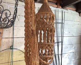 Authentic vintage macramé decor!!!