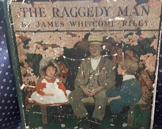 Gorgeous edition of The Raggedy Man by James Whitcomb Riley