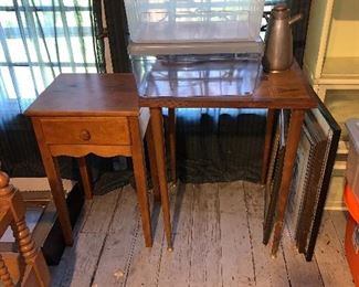 Great little side table with a storage drawer!