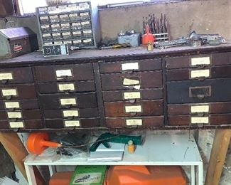 This is amazing- eeehhhh just amazing! Yes - it's housing tools - but I see her freshened up and repurposed as a unique way to organize and store your jewelry,  sunglasses, belts & more!