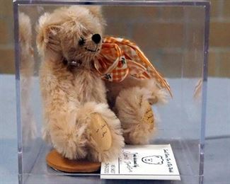 Collectible Hand Crafted World Of Miniature Bears And Boyd's Miniature Handcrafted Mohair Bears, Qty 8, Click For Details
