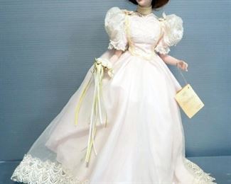 Bradley's Collectibles And Exclusive Collectible Porcelain Dolls, Designed By Beth Ilyssa, Qty 2, 20"