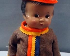 Vintage Native American Styled Dolls, Various Sizes, Qty 9, Some Need Repair