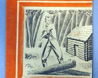 Vintage Toy Instruction Manuals, Including Erector Set, Gilbert Chemistry, Tinker Toys, Lincoln Logs And More, Qty 8