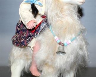 South American Character Doll Collection, Includes People, Alpacas, And More, Total Qty 13