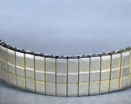 Sterling Silver Eagle Stretch Cuff And Vintage Men's United States Marines Corp Tun Tavern Iwo Jima Ring, Size 11