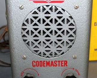 Vintage Bud Codemaster Ham Radio Cw Code Practice Oscillator Tube Type, In Original Box