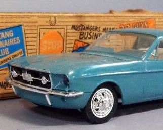 American Machine And Foundry Motorized 1967 Ford Fastback, 16" Model Car, In Original Packaging