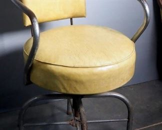 Vintage Chrome Armchairs With Padded Seats, Qty 2