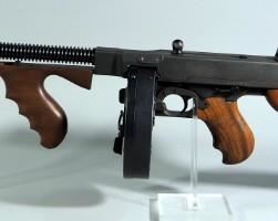 Auto Ordinance Corp / Thompson 1927A1 .45 Auto Rifle SN# KA8865, 50-Rd Drum Mag And 30-Rd Stick Mag, Sling Ring, In Thompson Hard Case