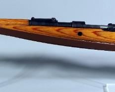 Mauser-Werke 98K BCD4 8mm Bolt Action Rifle SN# 4462, Refurbished By Mitchell Mauser, Nazi Symbols, Leather Sling, And Paperwork, In Hard Case
