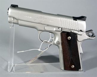 Kimber Stainless Covert .45 ACP Pistol SN# KSC0878, Never Fired, Only 1000 Manufactured, With Paperwork, In Hard Case