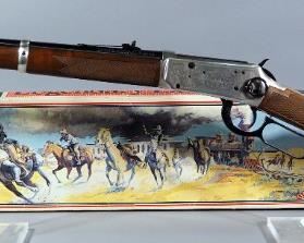 Winchester 1894 Legendary Lawman 30-30 Win Lever Action Rifle SN# LL17882, With Saddle Ring, Embossed Receiver, Checkered Stock, Unfired In Box
