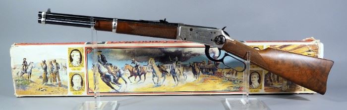 Winchester 1894 Legendary Lawman 30-30 Win Lever Action Rifle SN# LL17882, With Saddle Ring, Embossed Receiver, Checkered Stock, Unfired In Box