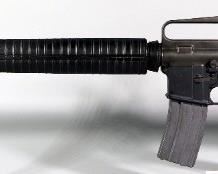 Stag Arms Stag-15 5.56 NATO Rifle SN# 75302, 24" Bull Bbl, Carry Handle, Sling Rings, Vented Muzzle