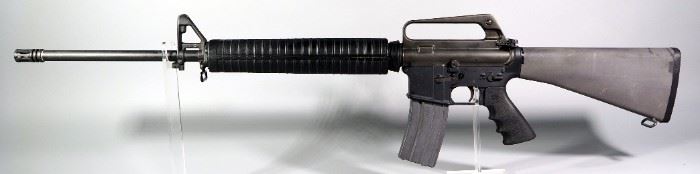 Stag Arms Stag-15 5.56 NATO Rifle SN# 75302, 24" Bull Bbl, Carry Handle, Sling Rings, Vented Muzzle