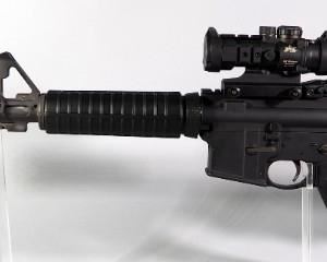 Ruger AR-556 .556 NATO Rifle SN# 850-22784, No Mag, Adjustable Stock, Burris AR-332 3x Prism Scope