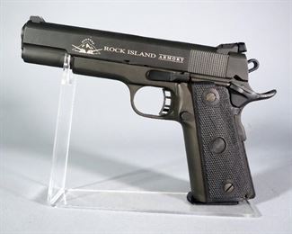 Rock Island Armory M 1911 A2-MM .22TCM Pistol SN# TCM004480, Additional 9mm Bbl, 2 Total Mags And Paperwork, In Hard Case