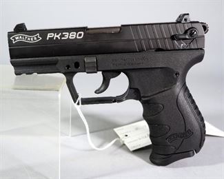 Walther PK380 .380 Auto Pistol SN# WB155782, NIB, With Paperwork, In Hard Case