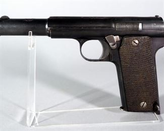 Uceta Y Compania/ GAI Astra 1921 9mm Pistol SN# 92219, 2 Total Mags, Military Lanyard