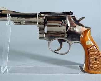 Smith & Wesson Model 15-3-Nickel .38 S&W Spl 6-Shot Revolver SN# 3K37279, In Box