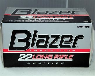 CCI Blazer .22 LR Ammo, Approx 500 Rds
