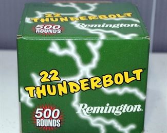 Remington Thunderbolt .22 LR Ammo, Approx 500 Rds