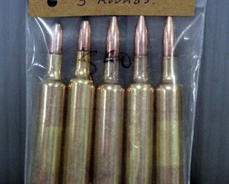 Weatherby .257 Mag Ammo, 5 Rds