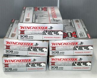 Winchester .308 Ammo, Approx 100 Rds