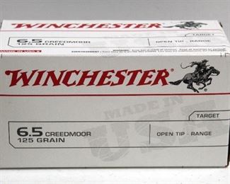 Winchester 6.5 Creedmoor Ammo, Approx 40 Rds
