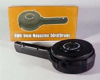 RWB 9mm 50-Rd Drum Magazine, New In Box