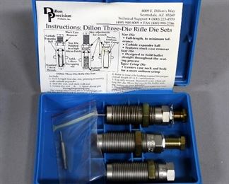 Dillon Precision .223 Rem 3-Piece Die Set Like New In Box