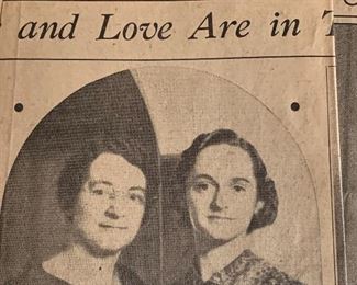 1936 Society Pages. 