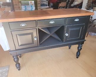 $150.00, , 55" x 40" tall Cherry sideboard