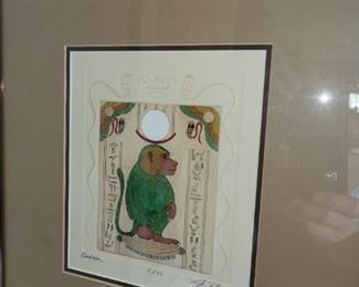 $20.00, J. Fleck signed and Numbered 10"