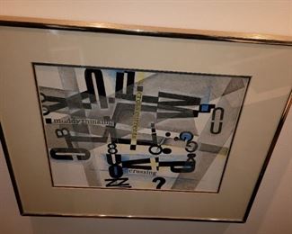 $35.00, Muddy Thinking mixed media Pat Serresseque 20 x 18"