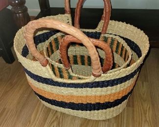 $45.00, African Nesting baskets 20"