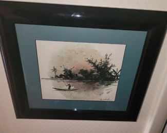 $50.00, Original Watercolor 14 x 16"