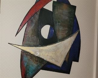 $50.00, Wood Sculpture mixed media 28"