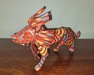 $20.00, enamel lion 12"